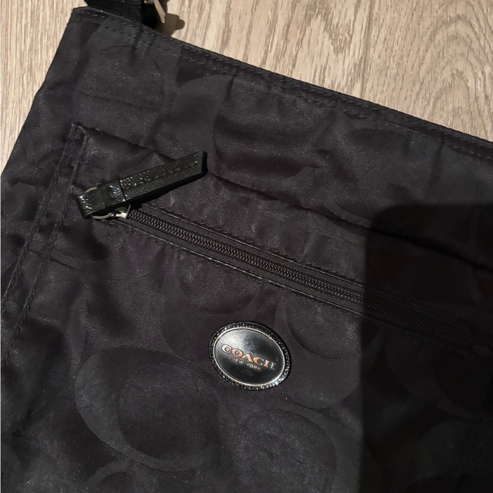 Coach Black Signature Crossbody Bag